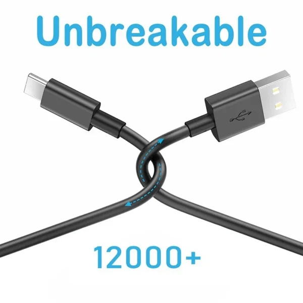 s-l1600-747.webp USB A to Type C Cable Fast Charger Lead 3A For Samsung Mobile Phone