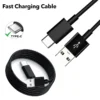 s-l1600-749.webp USB A to Type C Cable Fast Charger Lead 3A For Samsung Mobile Phone