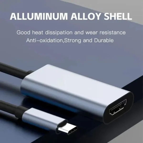 s-l1600-75.webp USB C to HDMI Adapter 4K 20cm Type C Male to HDMI Female Converter Laptop MacBoo