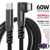 s-l1600-752.webp USB C to USB C Cable 60W PD Fast Charger Type C Lead for iPhone 17 16 15 Samsung