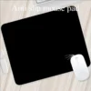 s-l1600-76.webp Black Mouse Pad Mat 28x22cm Non Slip Rubber Base Stitched Edge Gaming Office PC