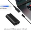 USB-C 3.1 Female to Female Coupler Adapter Connector for Phones Laptop Tablet