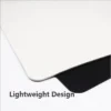 s-l1600-77.webp Black Mouse Pad Mat 28x22cm Non Slip Rubber Base Stitched Edge Gaming Office PC