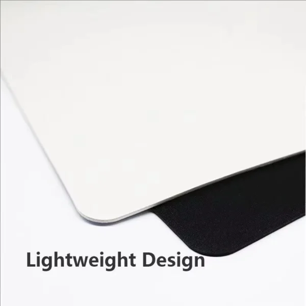 s-l1600-77.webp Black Mouse Pad Mat 28x22cm Non Slip Rubber Base Stitched Edge Gaming Office PC