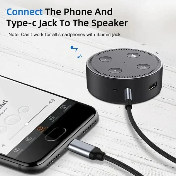 s-l1600-782.webp Aux Cable USB-C Type C to 3.5mm Samsung iPhone For Car Stereo Audio Adapter UK