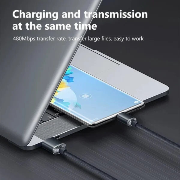 s-l1600-789.webp Type C to Type C Cable Fast Charge 100W PD Dual USB C Charging Braided Cable UK