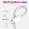Micro USB Cable 25CM 1M 2M High Speed Data Sync Fast Charger Charging Lead UK