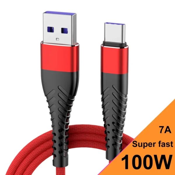 s-l1600-808.webp Heavy Duty USB A-Type C Charging Cable Braided Fast Phone Charger Long Lead uk