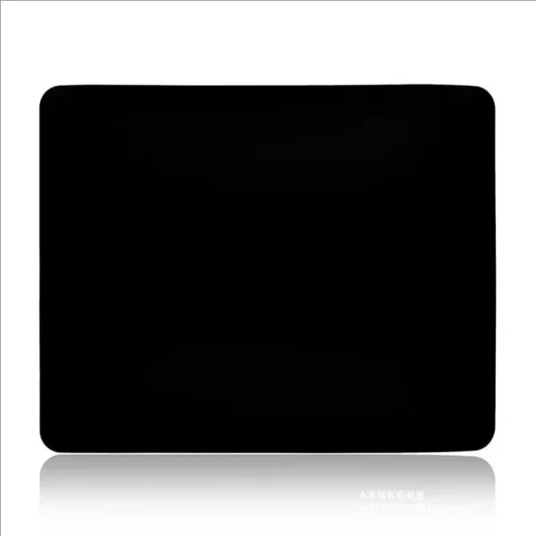 s-l1600-81.webp Black Mouse Pad Mat 28x22cm Non Slip Rubber Base Stitched Edge Gaming Office PC