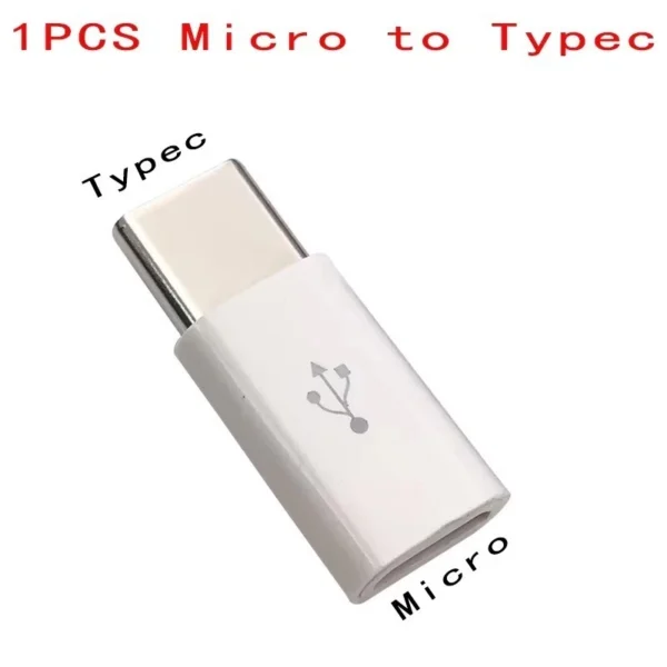 s-l1600-837.webp Micro USB Male to USB-C Female Adapter Converter Type C Charging Data uk