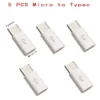 s-l1600-840.webp Micro USB Male to USB-C Female Adapter Converter Type C Charging Data uk