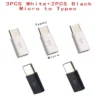 s-l1600-842.webp Micro USB Male to USB-C Female Adapter Converter Type C Charging Data uk