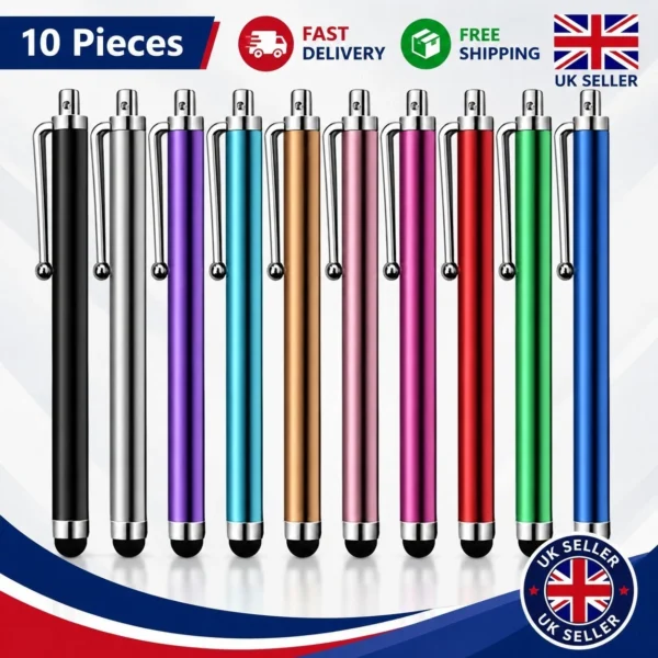 s-l1600-858.webp 10 X STYLUS PENS SCREEN TOUCH RUBBER TIP FOR TABLET ANDROID MOBILE PHONES