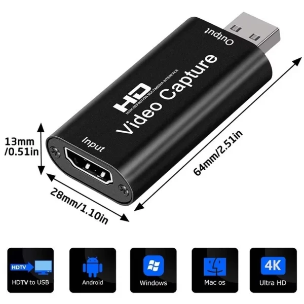s-l1600-86.webp Video Capture Card HDMI To USB HD Recorder For GameLive Streaming Tiktok