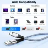 s-l1600-873.webp HeavyDuty USB to Type C Charging Cable Fast Phone Charger Long 25cm 1m 2m 3m UK