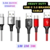 s-l1600-880.webp HeavyDuty USB Type C Charging Cable Braided Fast Phone Charger Long Lead 2m 3m