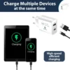 s-l1600-900.webp EU 2 Pin USB + PD Plug Adapter Travel Fast Charger Europe Adaptor iPhone Samsung