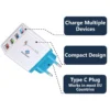 s-l1600-905.webp EU 2 Pin USB Plug Adapter Travel Fast Charger Europe Adaptor For iPhone Samsung