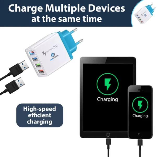 s-l1600-907.webp EU 2 Pin USB Plug Adapter Travel Fast Charger Europe Adaptor For iPhone Samsung