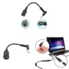 7.4mm x 5.0mm to 4.5mm x 3.0mm DC connector Charge Power Cable HP Dell Laptop
