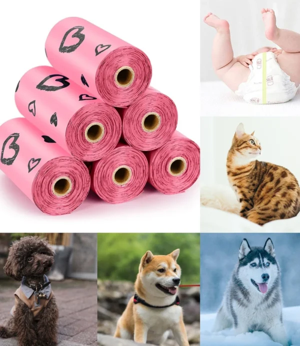 Dog Poop Bags High Quality Large Thick Poo Waste Eco Biodegradable Doggy Pet