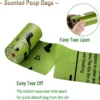 Dog Poop Bags High Quality Large Thick Poo Waste Eco Biodegradable Doggy Pet