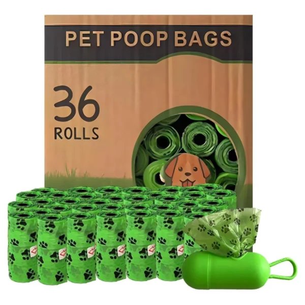 540 Dog Poop Bags Rolls Poo Waste Biodegradable Doggy Large Strong Thick Pet Eco