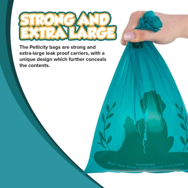 s-l1600-937.webp Petlicity 600 Leak Proof Dog Poop Bags with Dispenser 40 Roll Pack