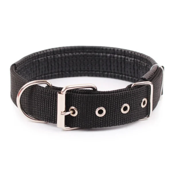 s-l1600-974.webp Solid Nylon Dog Collar Adjustable for Small Medium Large Dogs