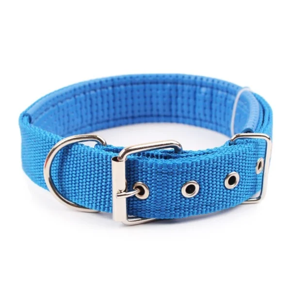 s-l1600-977.webp Solid Nylon Dog Collar Adjustable for Small Medium Large Dogs