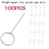 100 x Universal Sim Card Tray Pin Tool Eject Removal Tray Open for Phone Fit uk