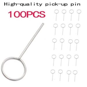 100 x Universal Sim Card Tray Pin Tool Eject Removal Tray Open for Phone Fit uk