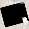 s-l400-14.jpg Black Mouse Pad Mat 28x22cm Non Slip Rubber Base Stitched Edge Gaming Office PC