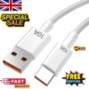 s-l400-152.jpg USB Type C Fast Charging Cable 10A 120W Data Charger Lead Huawei Samsung Xiaomi