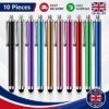 s-l400-160.jpg 10 X STYLUS PENS SCREEN TOUCH RUBBER TIP FOR TABLET ANDROID MOBILE PHONES