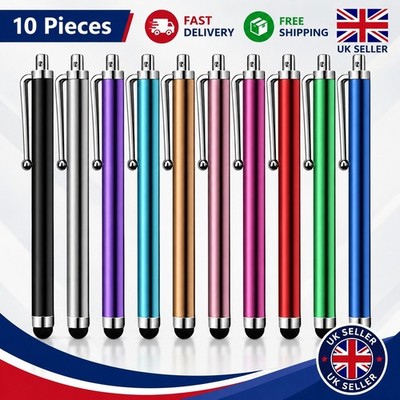 s-l400-160.jpg 10 X STYLUS PENS SCREEN TOUCH RUBBER TIP FOR TABLET ANDROID MOBILE PHONES