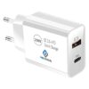 s-l400-170.jpg EU 2 Pin USB + PD Plug Adapter Travel Fast Charger Europe Adaptor iPhone Samsung