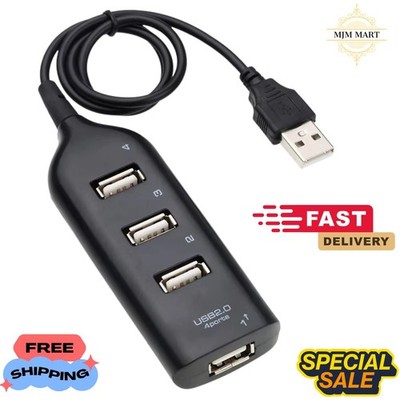 s-l400-18.jpg HIGH SPEED 4 PORT USB HUB 2.0 MULTI SPLITTER EXPANSION DESKTOP PC LAPTOP ADAPTER