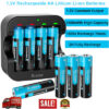 s-l400-201.jpg 1.5V Rechargeable Battery AA Lithium with USB Li-ion AA/AAA Charger,3500mW<wbr/>h.LOT