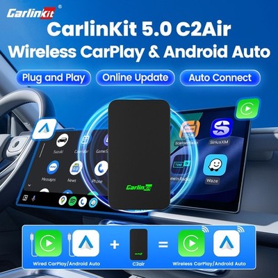 s-l400-216.jpg CarlinKit 5.0 2Air Wireless CarPlay & Android Auto Adapter Portable Dongle UK