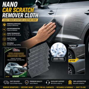 Nano Car Scratch Remover Cloth Paint Scratch Repair Polishing Cleaning Tool 6PCS