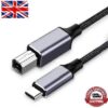 s-l400-26.jpg USB Type-C to Printer Cable High Speed Printer USB B 2.0 Midi Interface 0.5M-3M