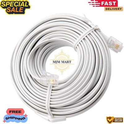 RJ11 to RJ11 Cable ADSL BT SKY Broadband Modem Internet DSL Land Line Lead Lot