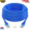 RJ45 Ethernet Patch Lead Cat6e Network LAN Cable Fast Internet 0.5m- 30m Lot