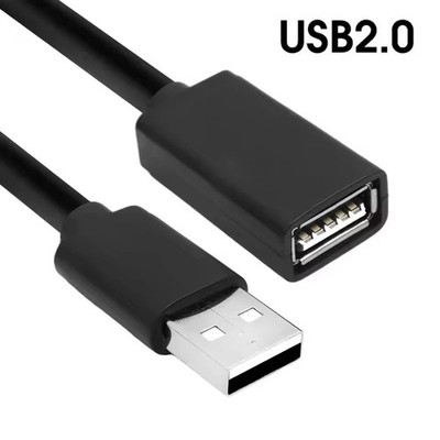USB 2.0 Extension Cable SuperSpeed Fast Lead Male to Female 0.5 1m 2m 3m & 5m UK