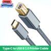 s-l400-38.jpg Printer Cable High Speed Printer USB Type-C to USB B 2.0 For Epson HP Brother UK