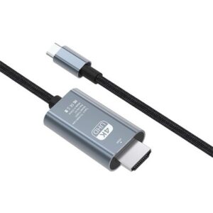 USB Type C to HDMI Adapter 4K 30/60Hz, Aluminium Alloy Portable USB C Adapter