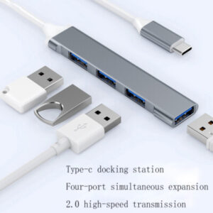 s-l400-52.jpg 4 in 1 Multiport USB-C Hub Type C To USB 3.0 HDMI Adapter For Macbook Pro