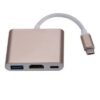 s-l400-53.jpg 3 in1 Type C Adapter Lead USB-C 4K HDMI USB 3.0 Hub Samsung Cable Macbook UK