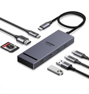 UGREEN USB C Hub RevodokPro Ultra-Portable Multiport Adapter 8-in-1 Dock 3x10gbs